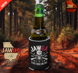 JAWGA Live Free Or Die Koozie