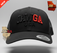 JAWGA USA Blackout Patriot 3D Embroidered