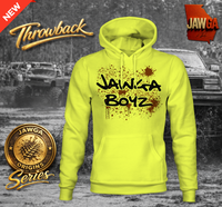 JAWGA Origins Throwback High Vis Green Hoodie