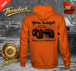 JAWGA Origins Throwback High Vis Orange Hoodie