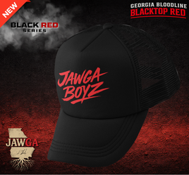 Georgia Bloodline Red and "Black" JAWGA Series Trucker Hat
