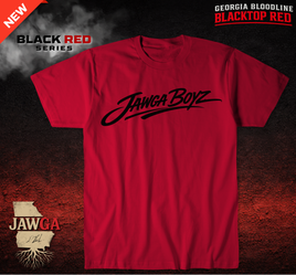 Georgia Bloodline "Red" and Black Dirtroad Script T-Shirt