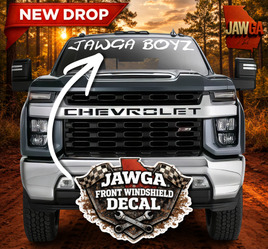 Jawga Boyz Cracked Johnny Windshield Decal