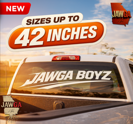 Jawga Boyz Georgia Flow Rear Window Decal