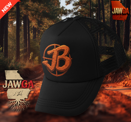 JAWGA Boyz Red Clay Classic Logo Trucker Hat