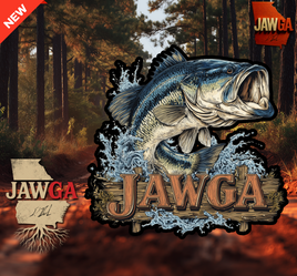 Hookset Heritage Bass Fishing Sticker – Jawga Originals Decal