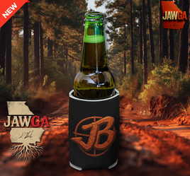 JAWGA Boyz Red Clay Classic Logo Koozie
