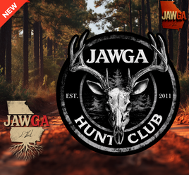 JAWGA Antler Legacy Deer Skull Sticker Hunt Club Collection