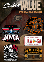 JAWGA Sicker Value Package – 5 Pack